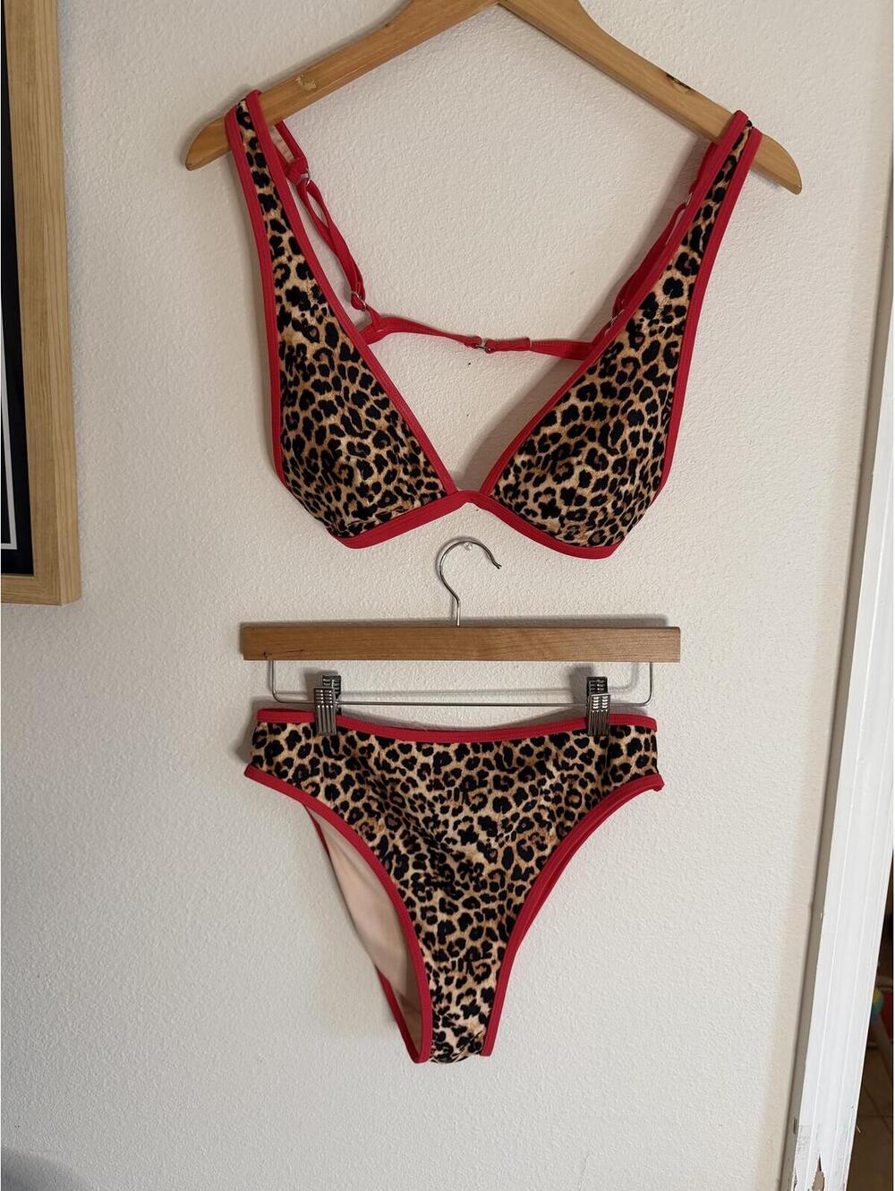 Wild & Daring Animal Print Bikini Set from Cupshe